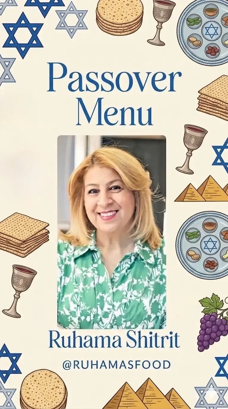 Passover Menu