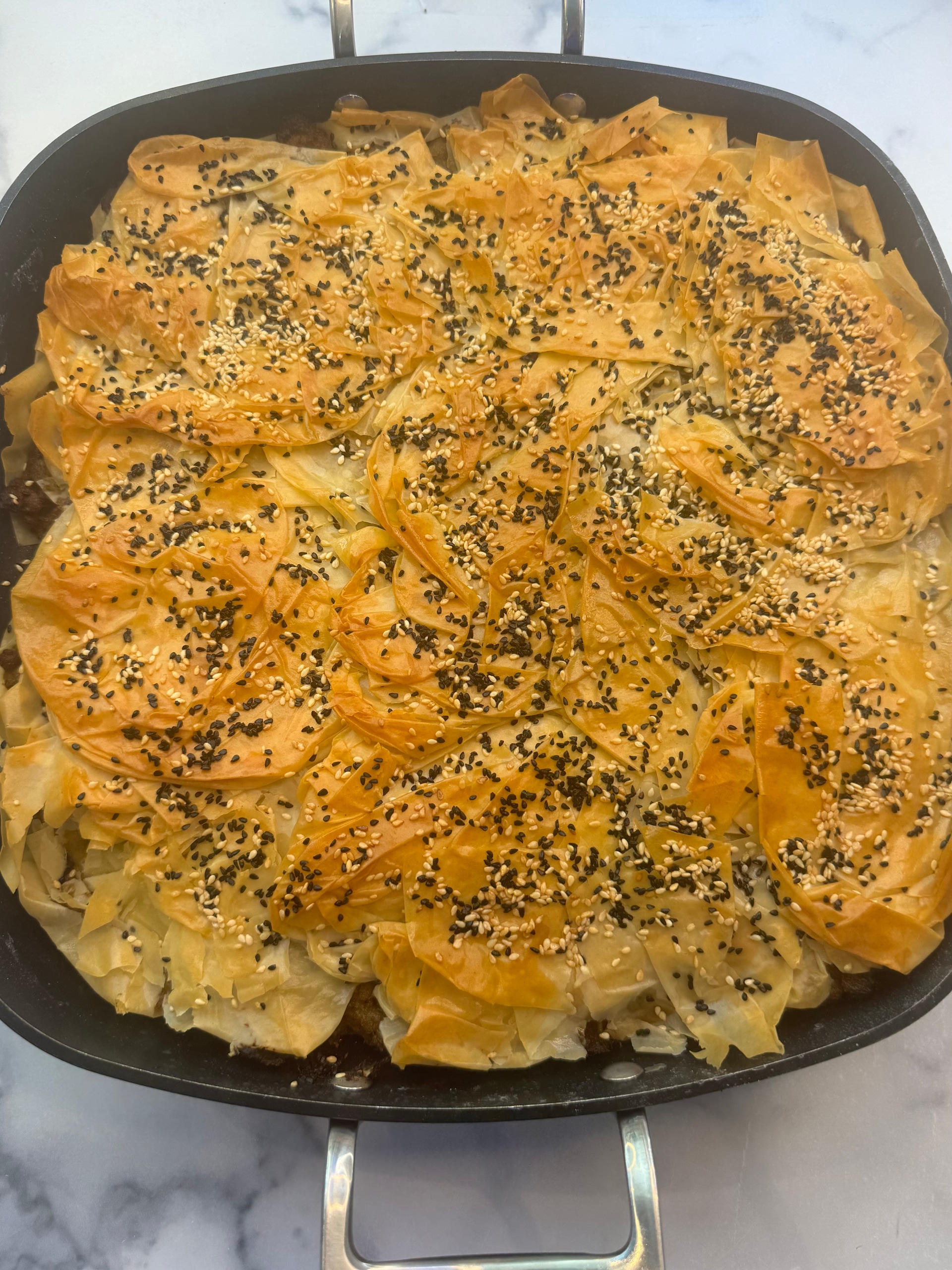 Family Style Beef Bourekas