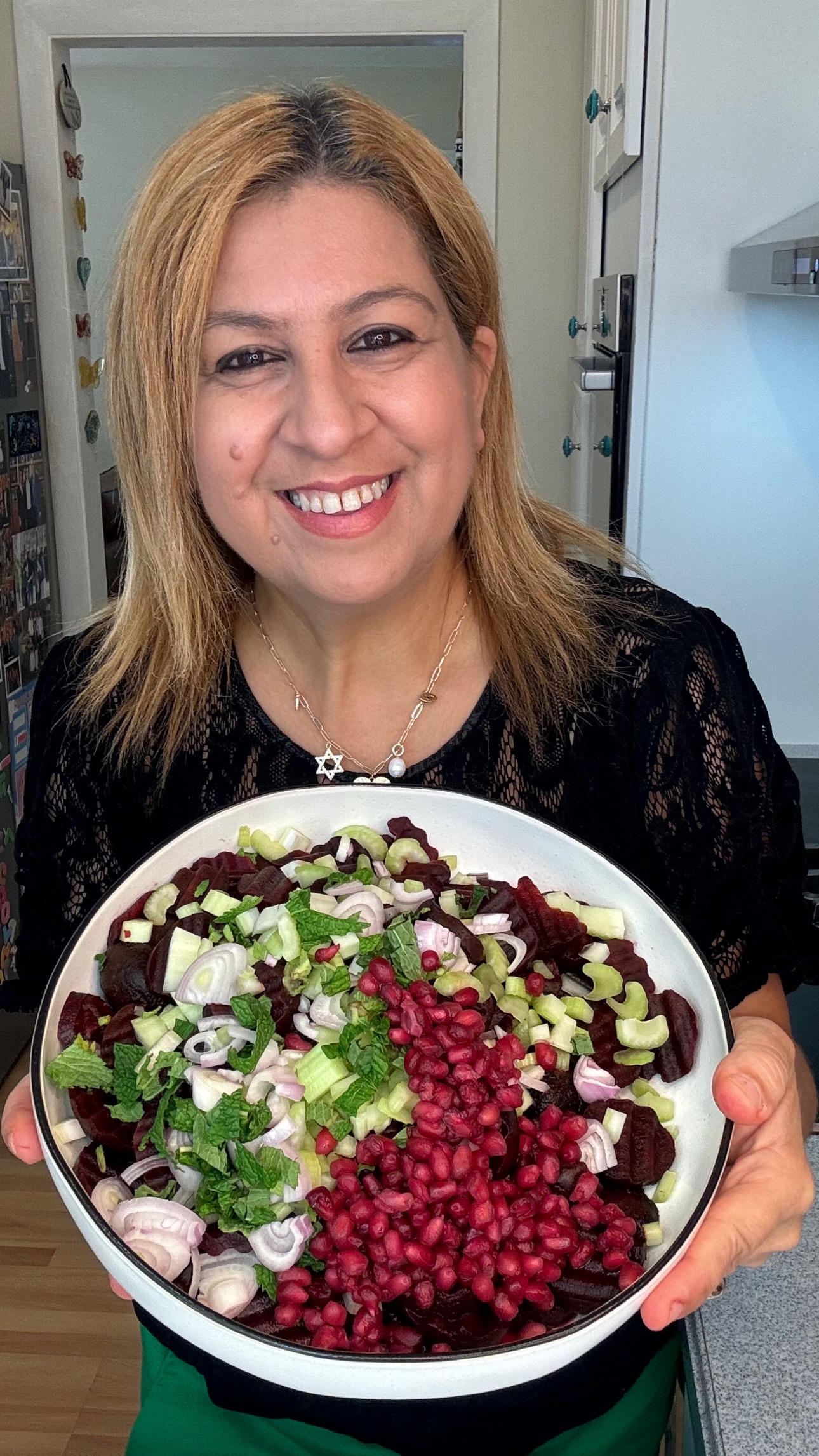 Beet and Pomegranate Salad