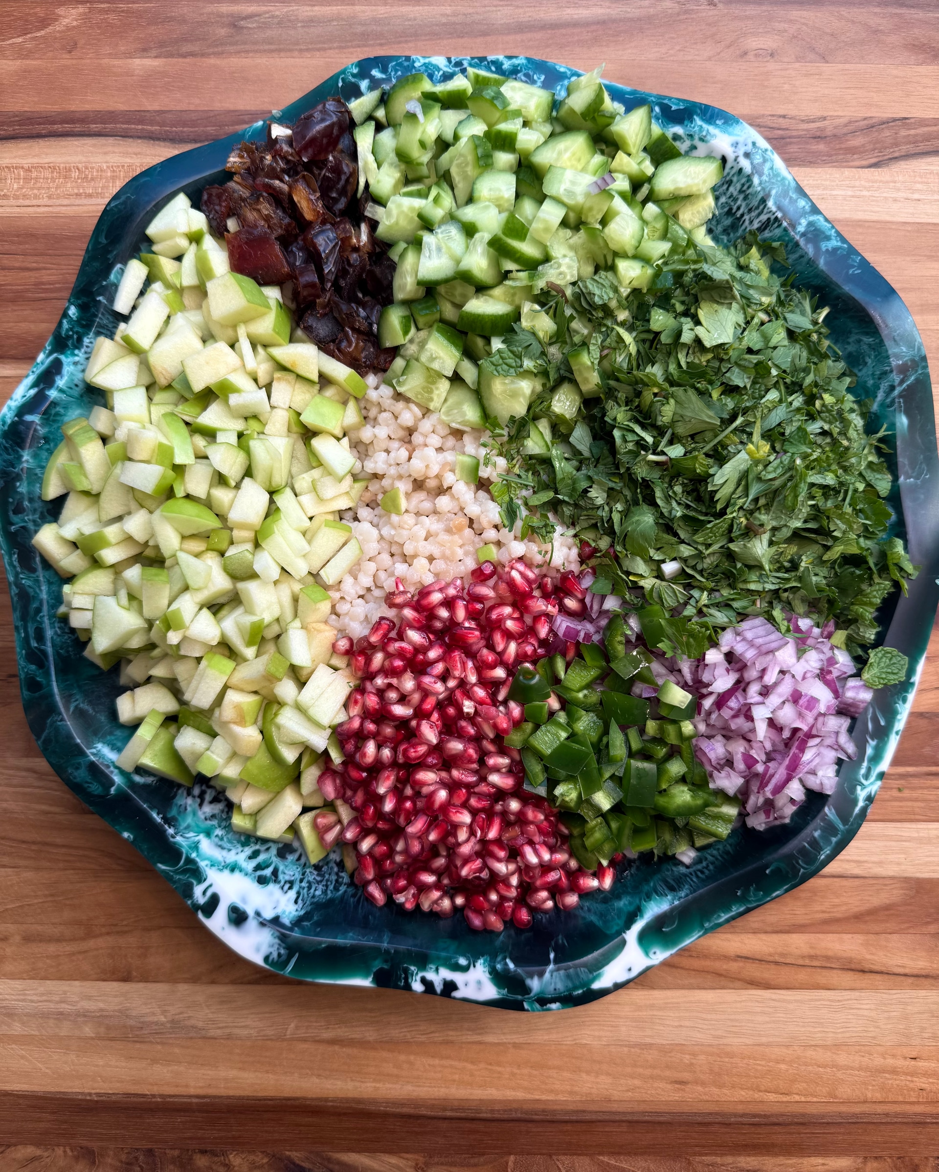 Rosh Hashanah Simanim Salad