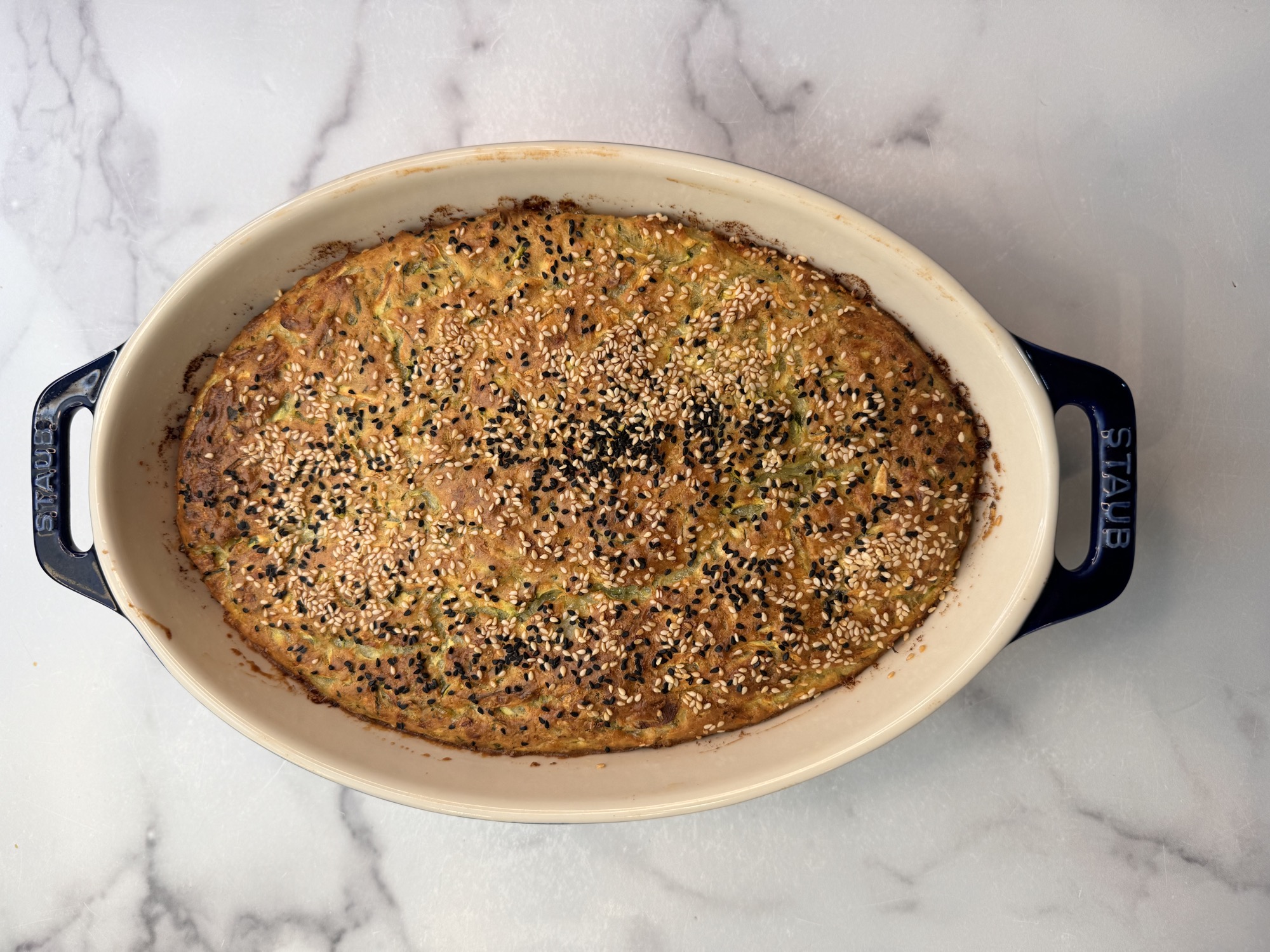 Zucchini Pashtida (Zucchini Casserole)